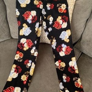 H & M floral pants